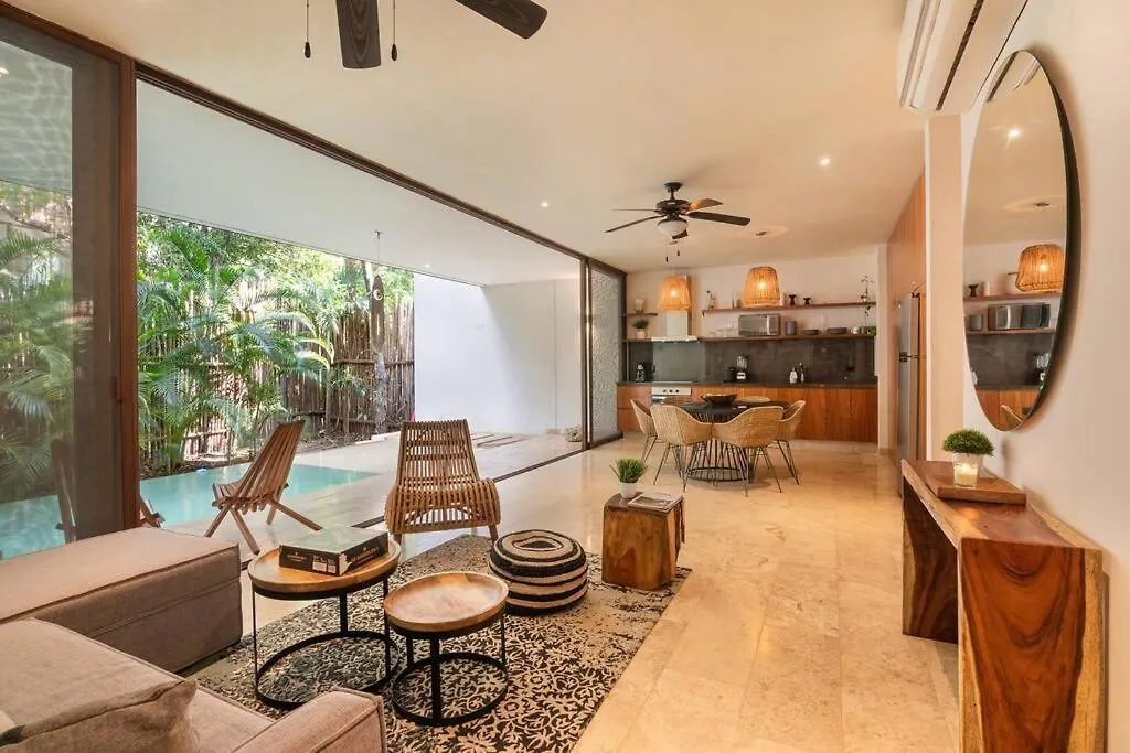 Bajocielo107 Lux 2Br Condo Priv Pool In Aldea Zama Tulum 0*,  México
