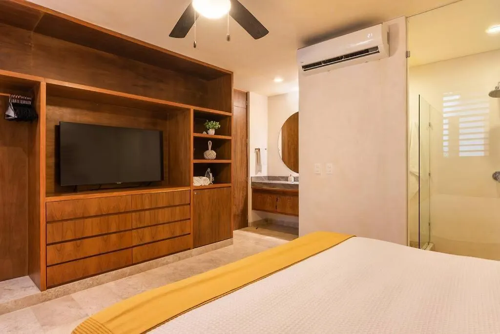 Bajocielo107 Lux 2Br Condo Priv Pool In Aldea Zama Tulum