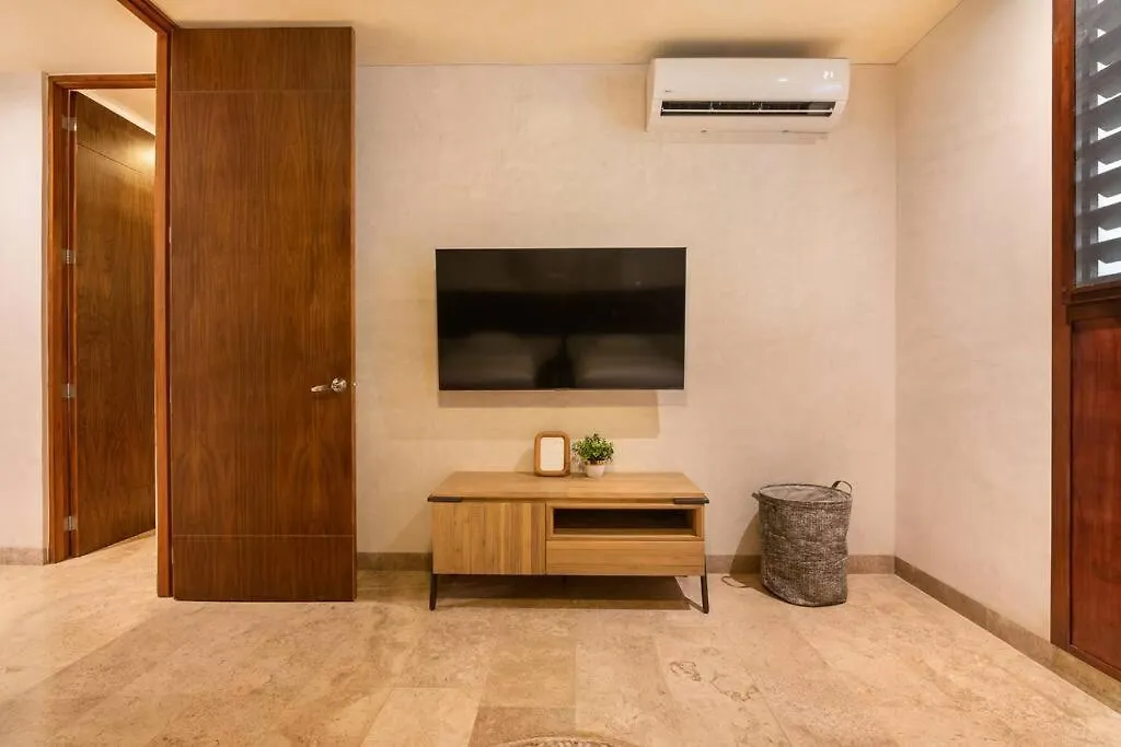 Bajocielo107 Lux 2Br Condo Priv Pool In Aldea Zama Tulum Appartamento